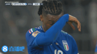 打爆了！克莱因丁斯特破门，德国半场三球领先意大利！
